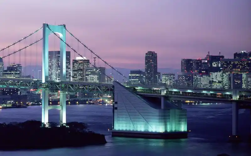 双屏壁纸,大风光,城市,城,桥,夜景,灯光,晚霞,法国,埃菲尔铁塔双屏