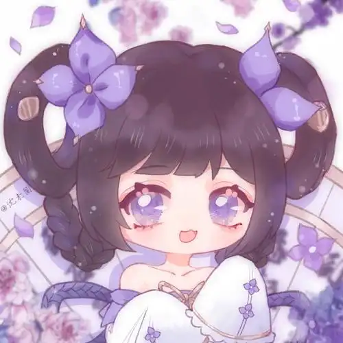 小乔的丁香结头像 可以用