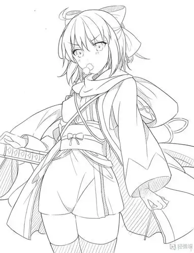 作业:动漫线稿零基础入门学习之主线与辅线的画法练习 - 诉恒