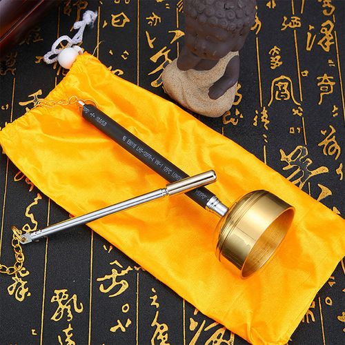 佛教用品佛具法器佛堂禅修居士念佛诵经铜磬铜制音质清脆伸缩引庆