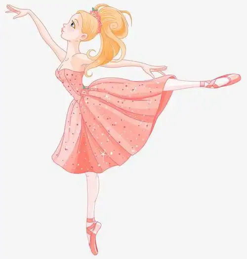 卡通芭蕾舞