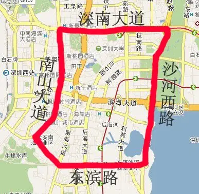 深圳黄标车限行路段