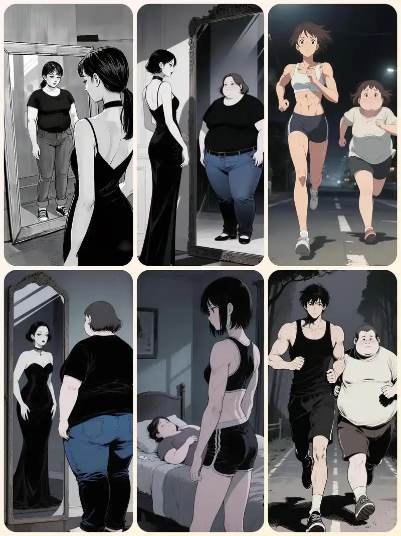 减肥壁纸对镜.搜@神图君 进入输9546 嗱图 救命 好喜