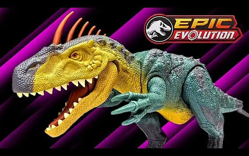 2023 年美泰侏罗纪世界史诗进化巨型追踪器 新猎龙 评论!