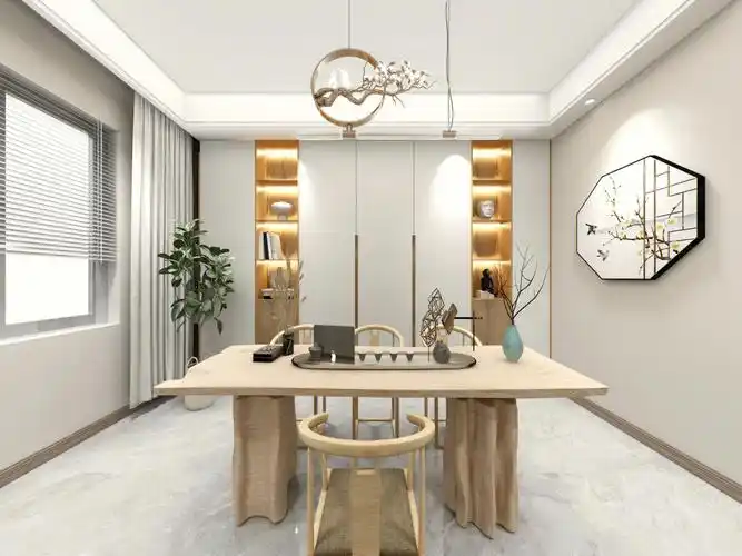 色系不深,又有点复古的新中式,风格的所在是为了客户的满意#室内设计