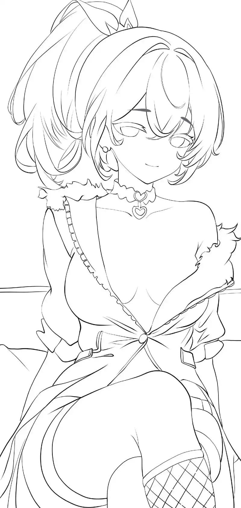 《真菜啊》#板绘练习 #临摹板绘 #上色练习 #银狼 - 抖音