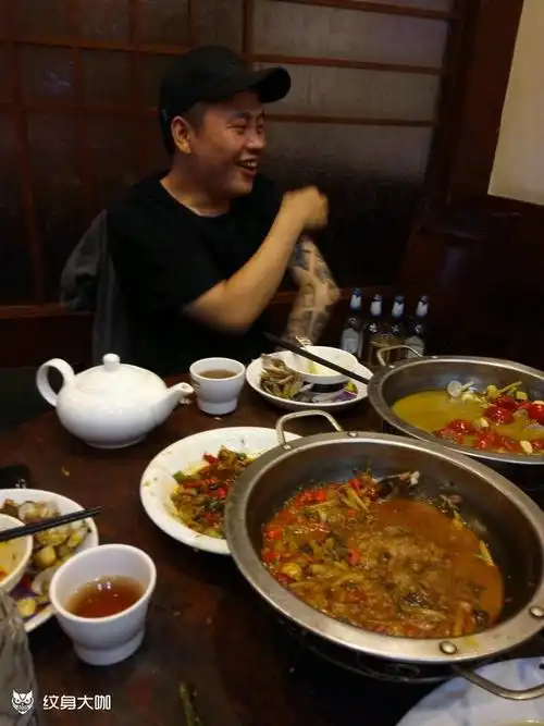 吃饭_纹身图案手稿图片_李安顺的纹身作品集