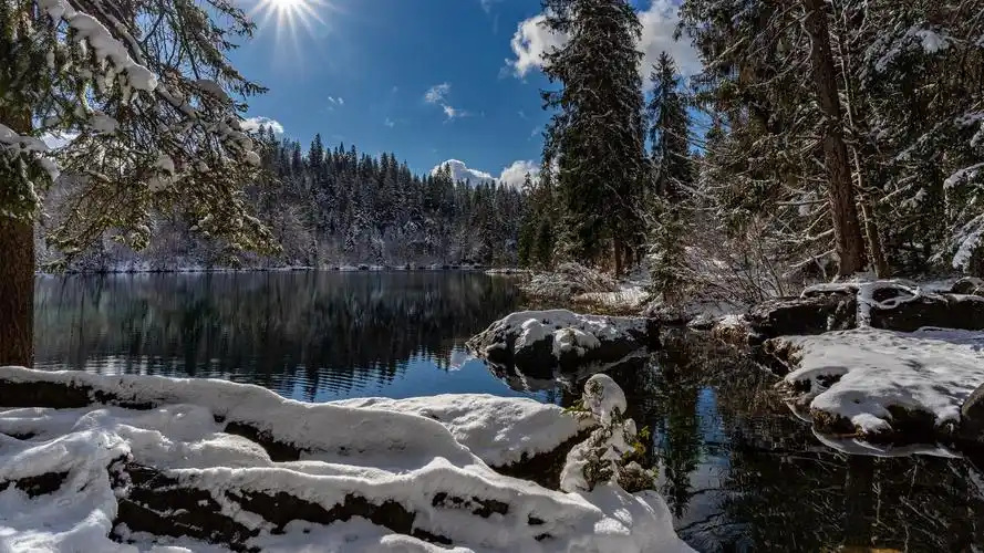 瑞士雪景高清图片-风景壁纸 - 壁纸家
