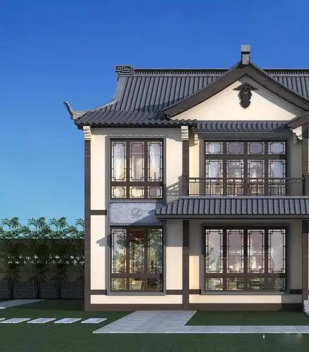 满园春光的新中式别墅来袭您做好准备了吗