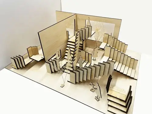 空间设计模型空间构成与实验设计练习