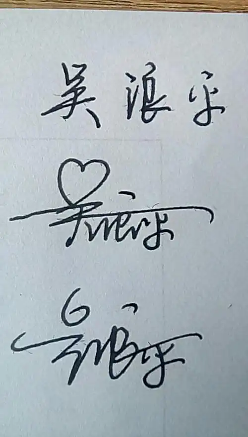 我的艺术签名怎么写_百度知道