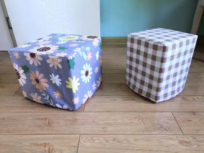 易上手操作奶粉罐diy小方凳过程及成品来了