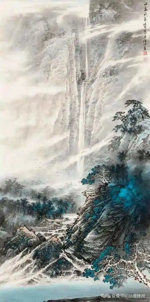 国画山水～黄海峰泼彩山水画作品集