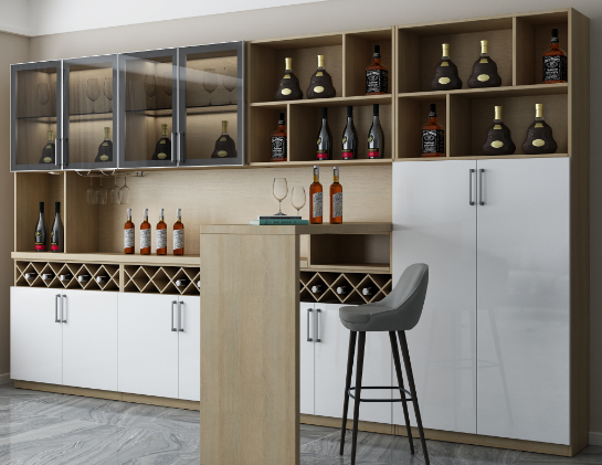 桔家衣柜全屋定制北欧风整体板系列木森活3