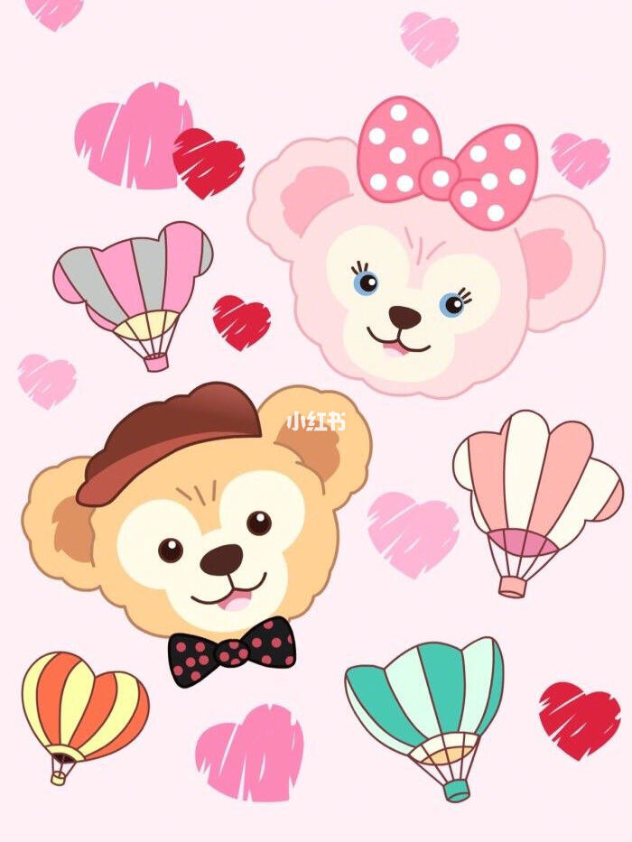 迪士尼出了达菲熊之后,真的是可爱的飞起了