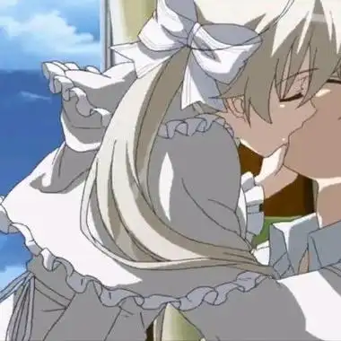 萌系超级有意思的卡通二次元情侣头像