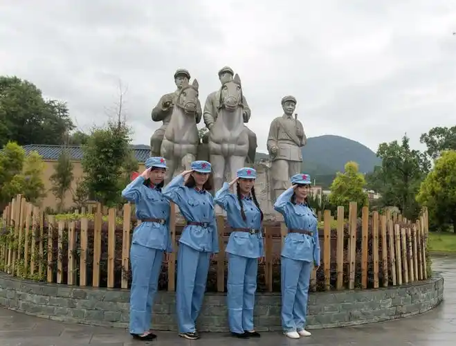 平远拍摄红军题材活动