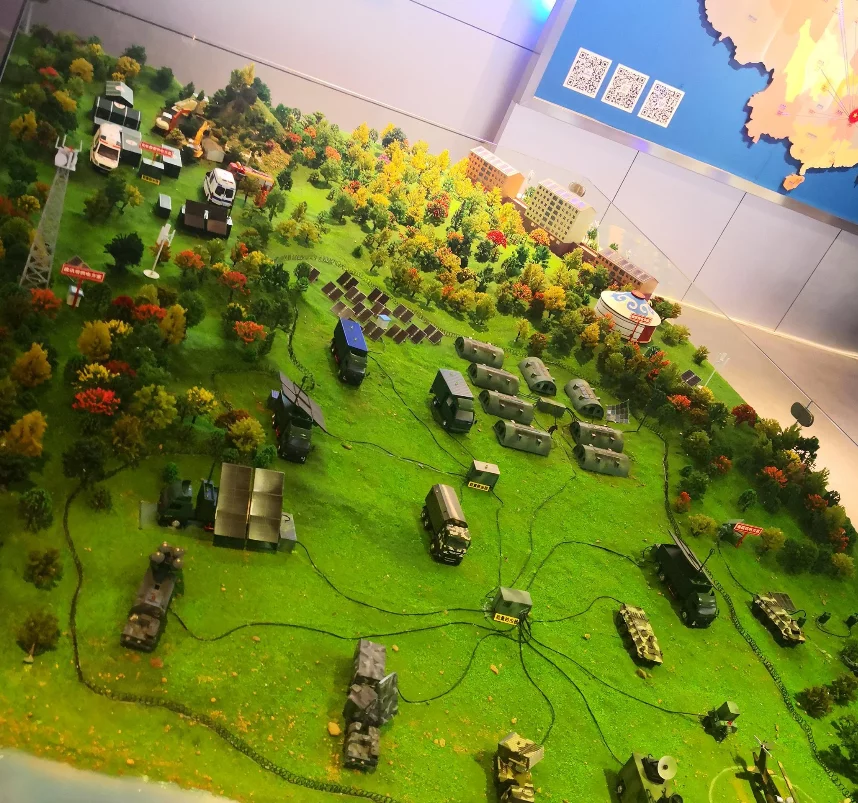 沙盘模型定制军事地形沙盘制作沙盘模型定制建筑城市规划地形工业场景