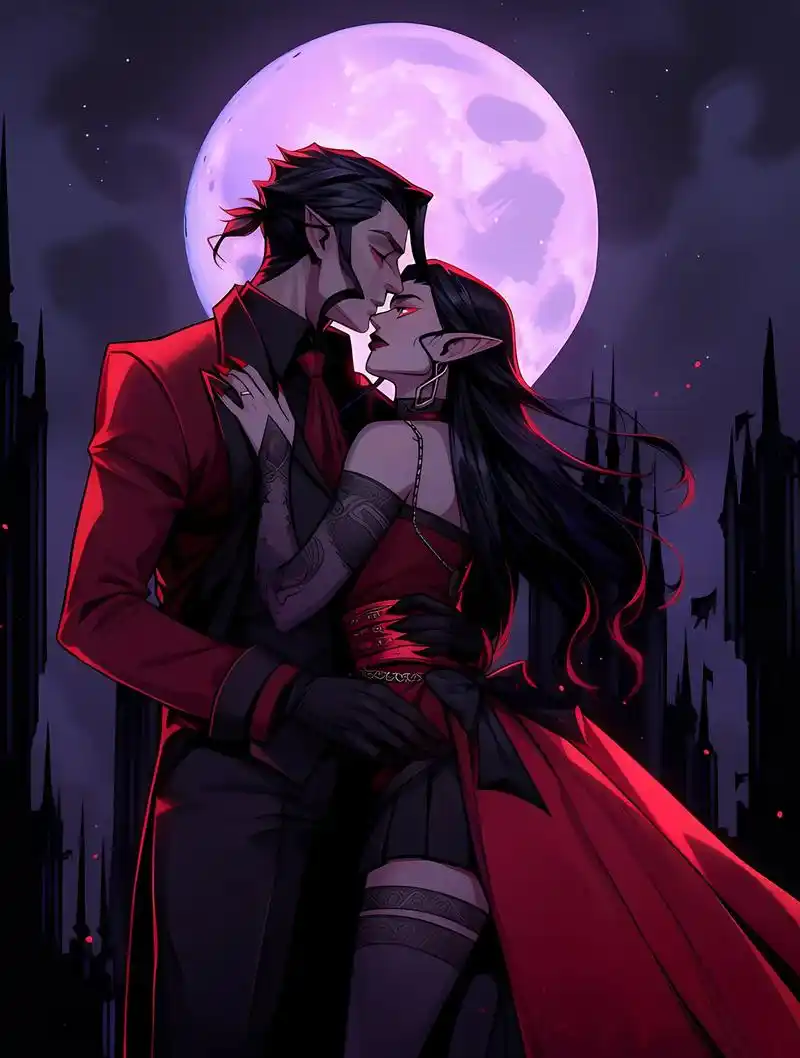 boatai 绘画丨 吸血鬼日记(2961