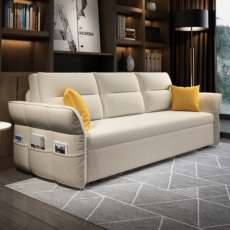 欧梵森现代简约可变沙发床多功能可折叠两用沙发床小户型经济型客厅