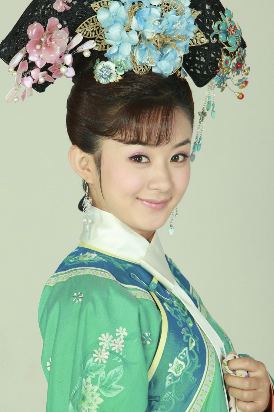 赵丽颖在电视剧《新还珠格格》中饰演晴儿,又称晴格格