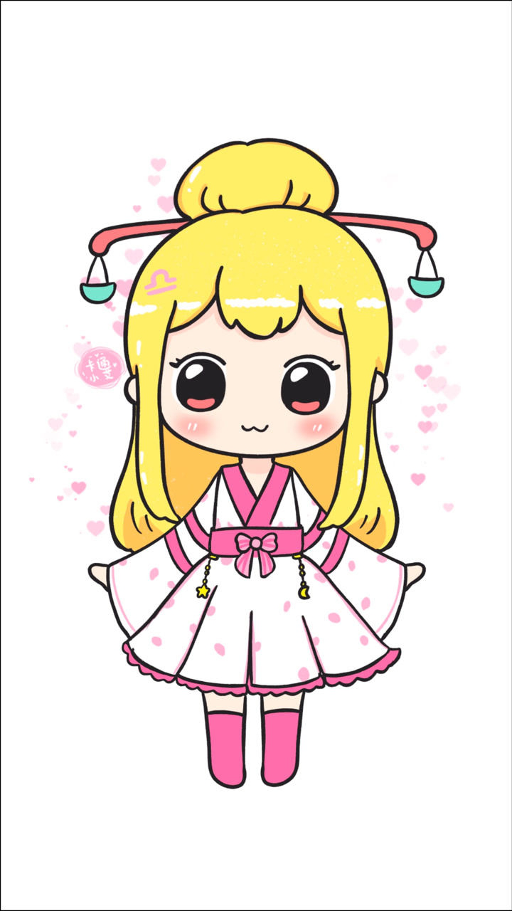 画汉服天秤座 十二星座汉服装 天秤座画画教程_腾讯视频