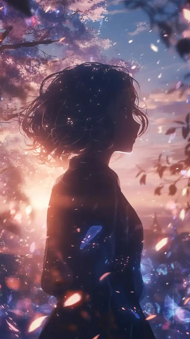 新海诚风格4k高清壁纸.#动漫美图 #治愈系 #手机墙纸 - 抖音