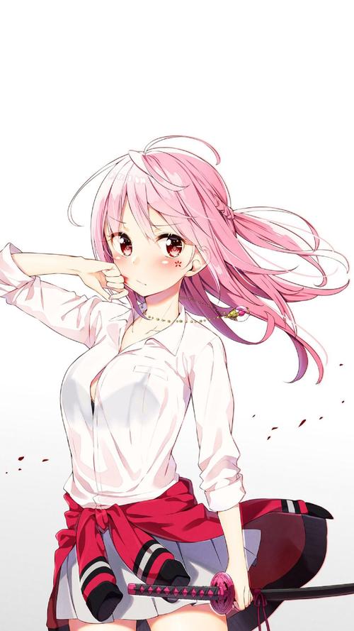 可爱性感动漫美女图片手机壁纸