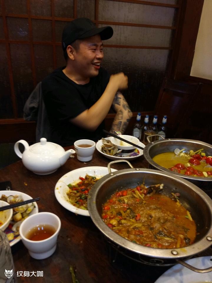 吃饭_纹身图案手稿图片_李安顺的纹身作品集