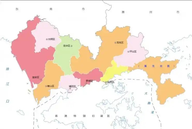 深圳市罗湖区行政区划地图 罗湖区人口与经济社会教育发展_房家网