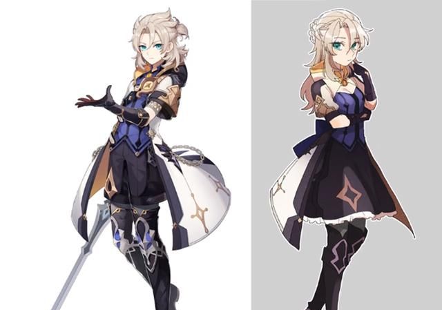 原神男角色性转后是什么样子?