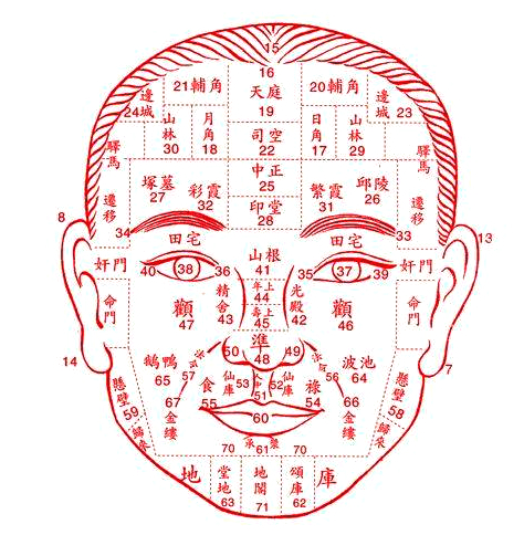 看额头算算自己什么时候走运